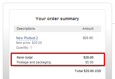 why isnt shipping cost shown on total amount on form? Image 1 Screenshot 20