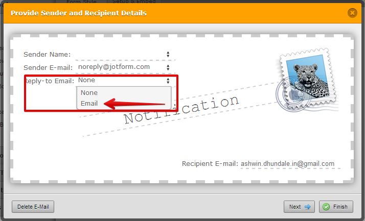 How to reply directly to the sender who submitted the form? Image 4 Screenshot 83