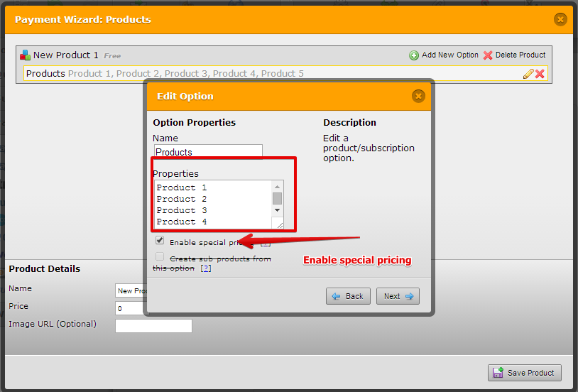How to make the product selections a dropdown instead of a checkbox selection? Image 2 Screenshot 41