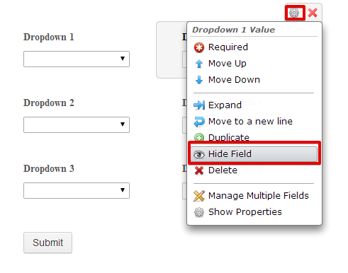 Create form that can calculate values according to users selection Screenshot 40