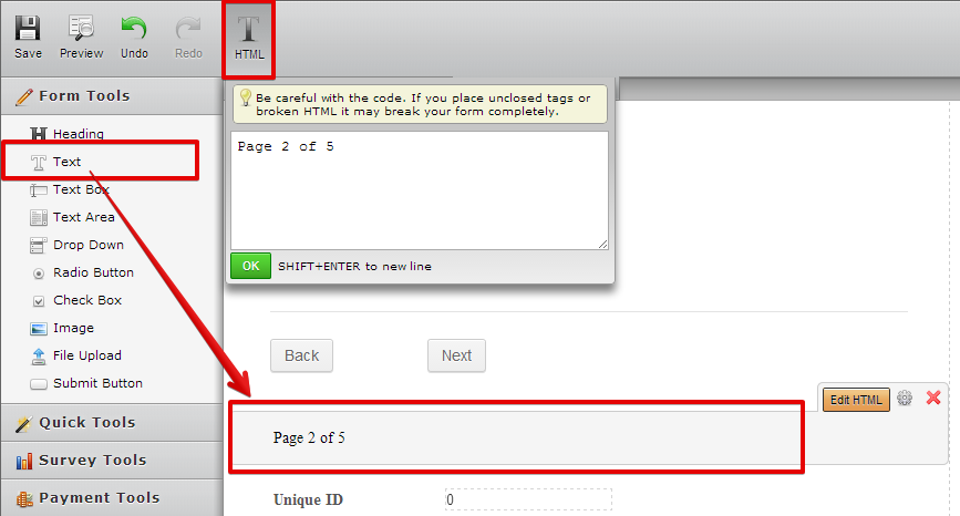 How to display page numbers on my form Image 1 Screenshot 20