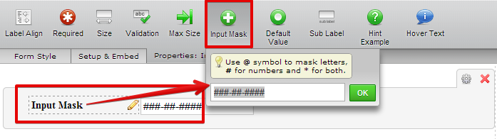 Number input mask Image 1 Screenshot 20