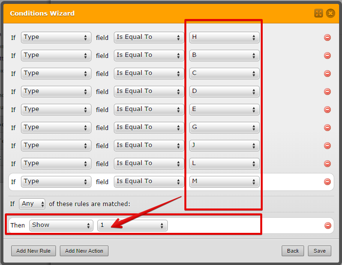 Hide or Show Multiple Fields at Once with multiple conditions Image 1 Screenshot 20