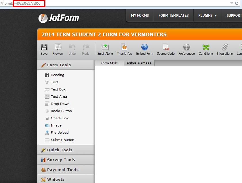 Form is not displaying any submission record Screenshot 20