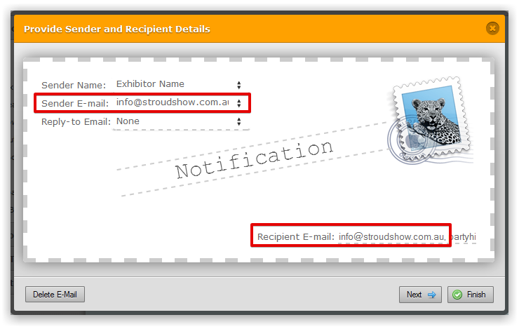 How can I send a notification to multiple email addresses? Image 1 Screenshot 30