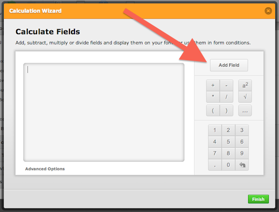 calculation field