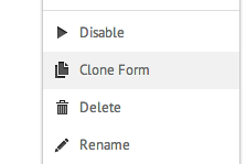clone form