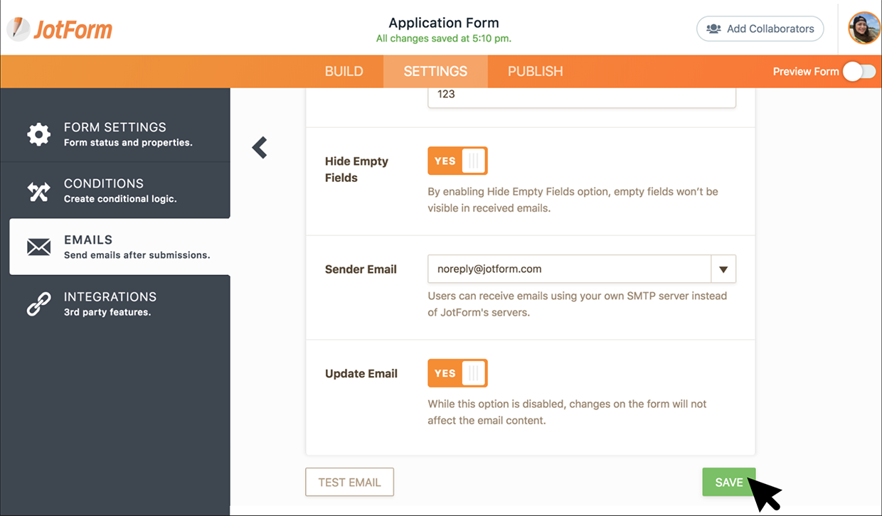 New feature: Create password protected PDFs for submission emails
