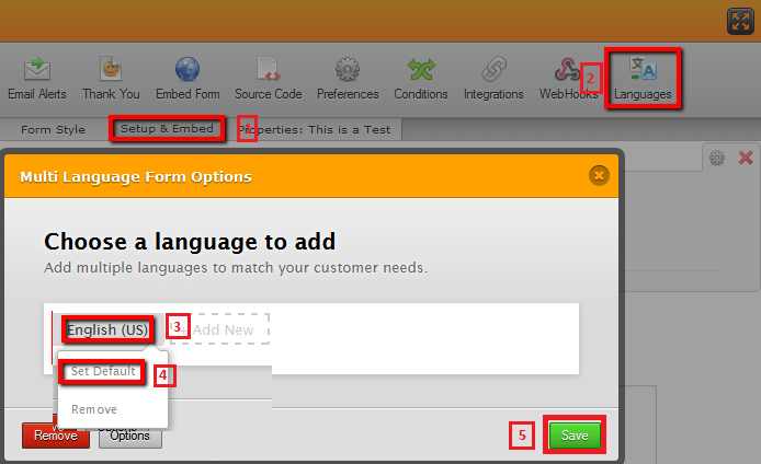 I chose a template in another language Image 1 Screenshot 20