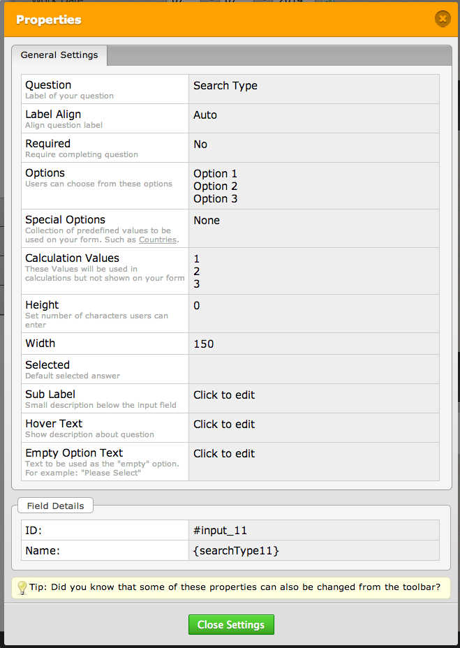 For some reason the dropdown option is not correctly reading Calculation values! Image 1 Screenshot 20