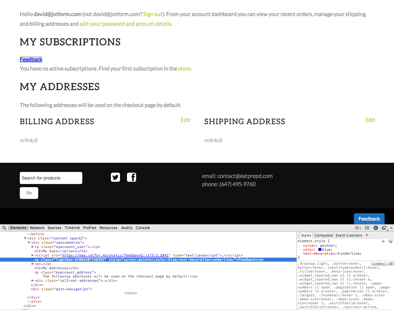 Embed code for a lightbox form not working on php page on wordpress Image 1 Screenshot 20