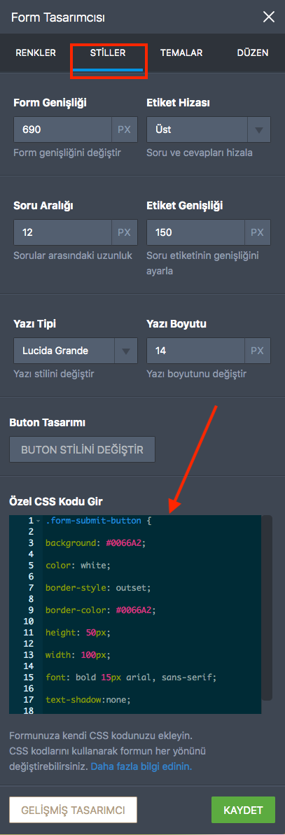 Gönder Butonunu CSS ile Özelleştirme Image-2