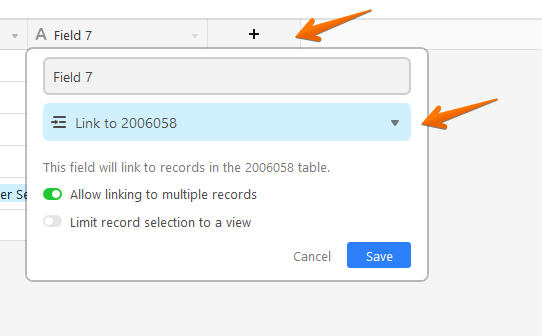 The biggest feature in Airtable is it linked records Screenshot 20