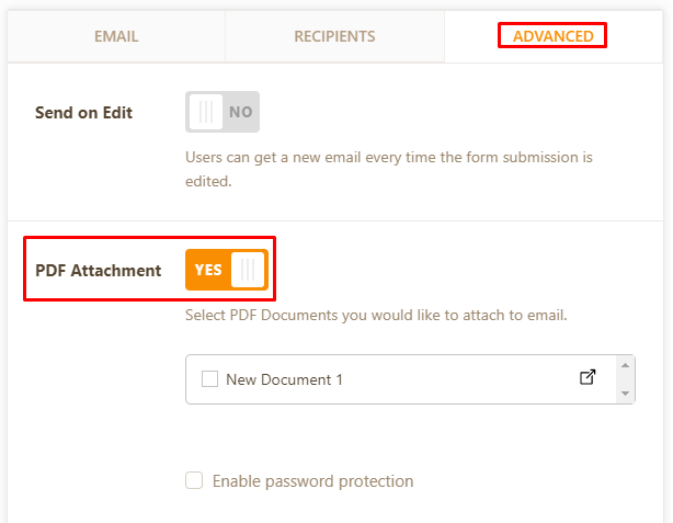 Can we customize the PDF Editor to automatically email the pdf document to the address provided by the user? Image 3 Screenshot 62