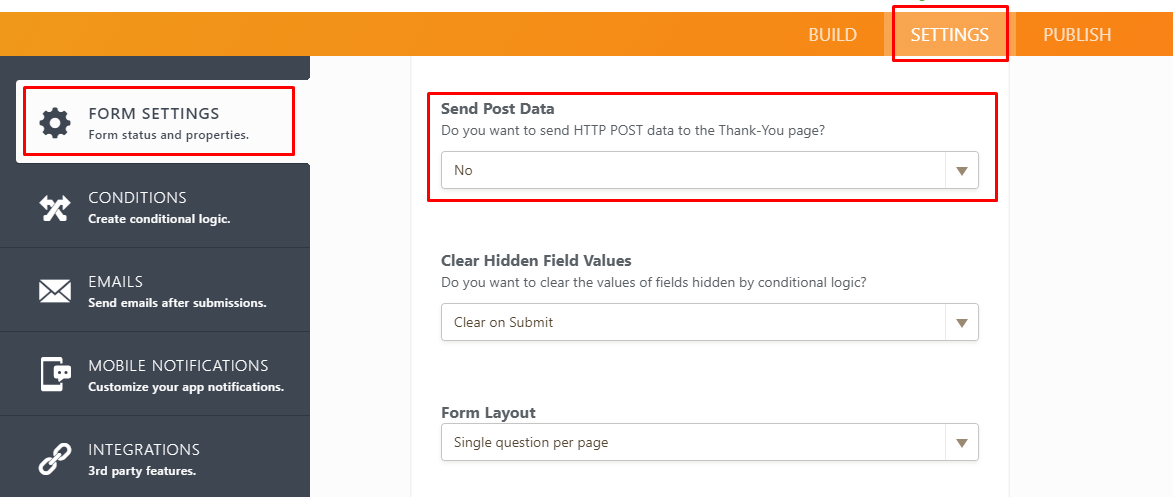Can your forms push info to 3rd party systems? Image 1 Screenshot 30