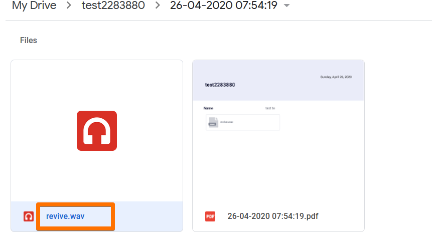 Uploading Wav Files
