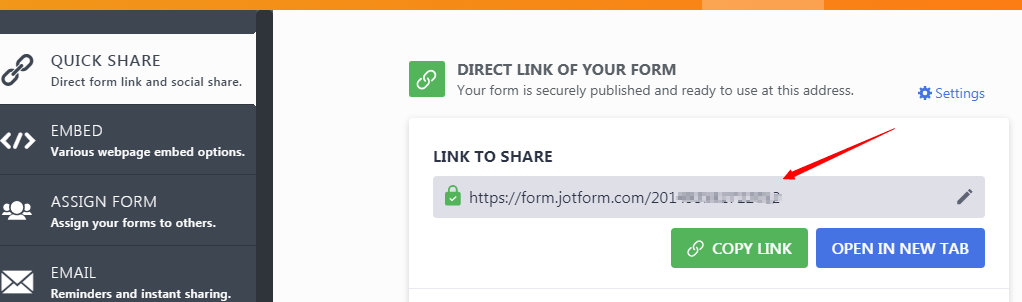 Unable to integrate Shopify with jotform Image 1 Screenshot 30