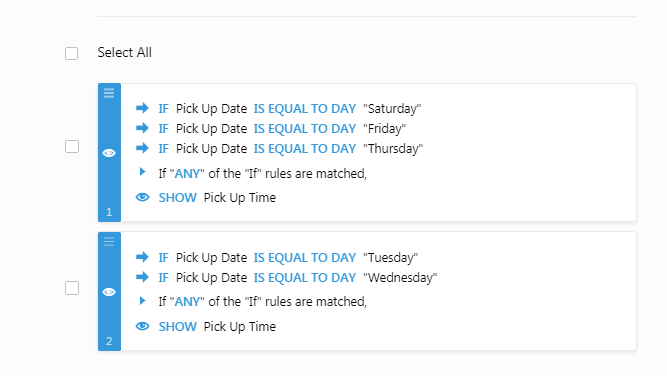 Enable form on specific hours and days of the week Screenshot 61