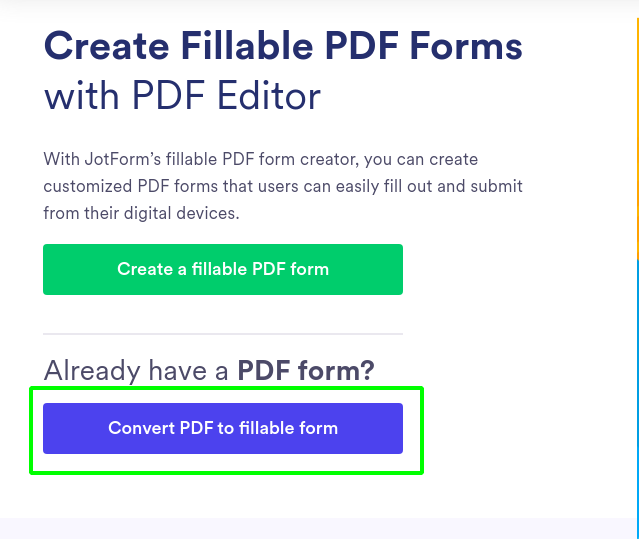 Create Fillable PDF Form Image 1 Screenshot 20