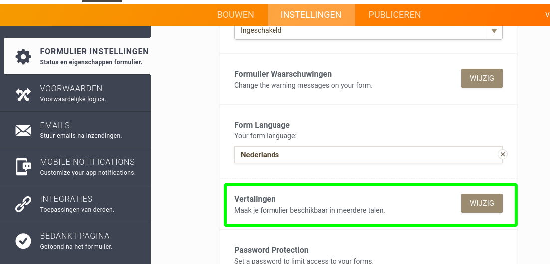 Standard warning for appointment field in Dutch Image 3 Screenshot 82