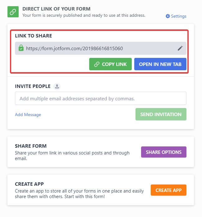 Publish the form if i make changes in the form and publish it again