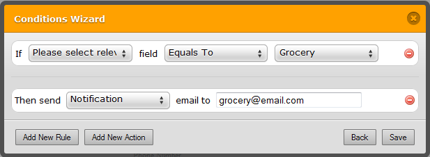 can I send part of the form to a different email? Can I reply with 2 different autoresponses? Image 4 Screenshot 83