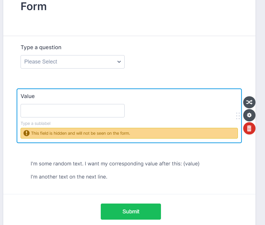 Search dropdown field options and populate other field based on selection