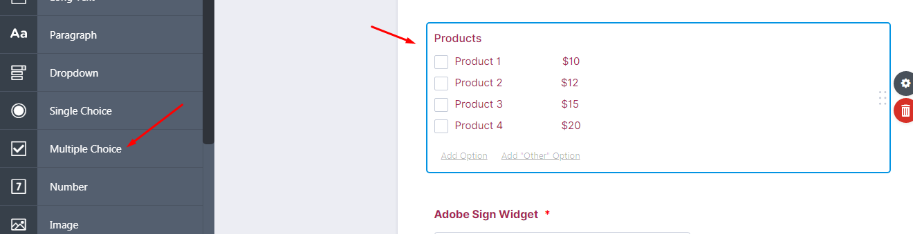 How to add selected product list names to Monday Screenshot 20