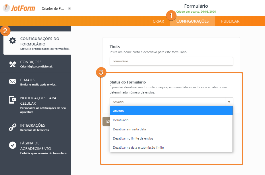 Como Limitar as Submissões a um Formulário Image-1