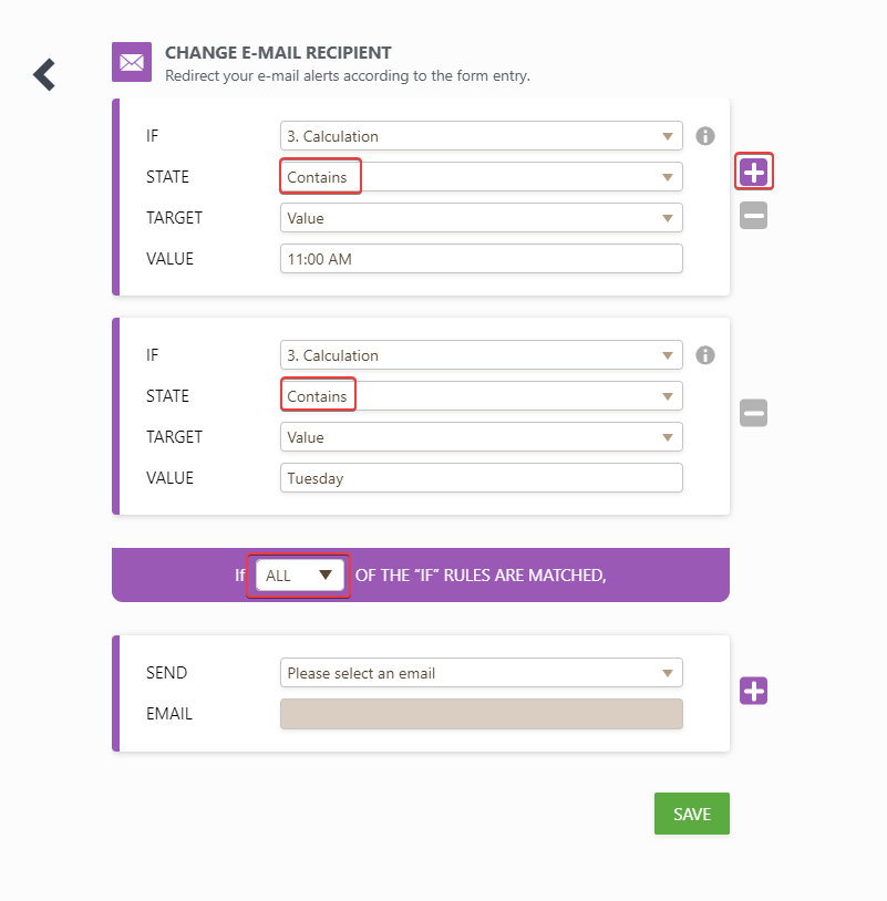 jotform conditional logic