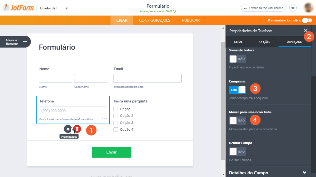 Inserindo Colunas no seu Formulário Image-7