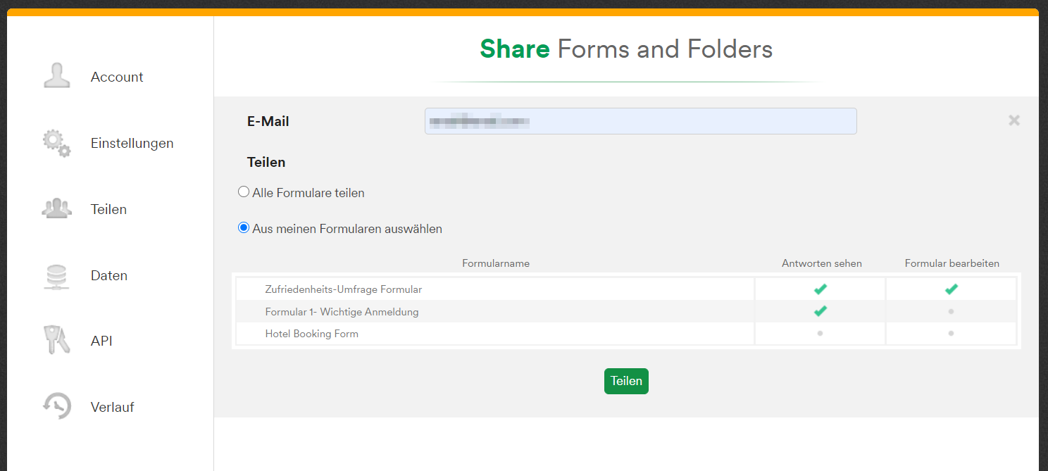 Wie Sie Formulare mit anderen Nutzern auf Enterprise-Servern teilen können Image-3