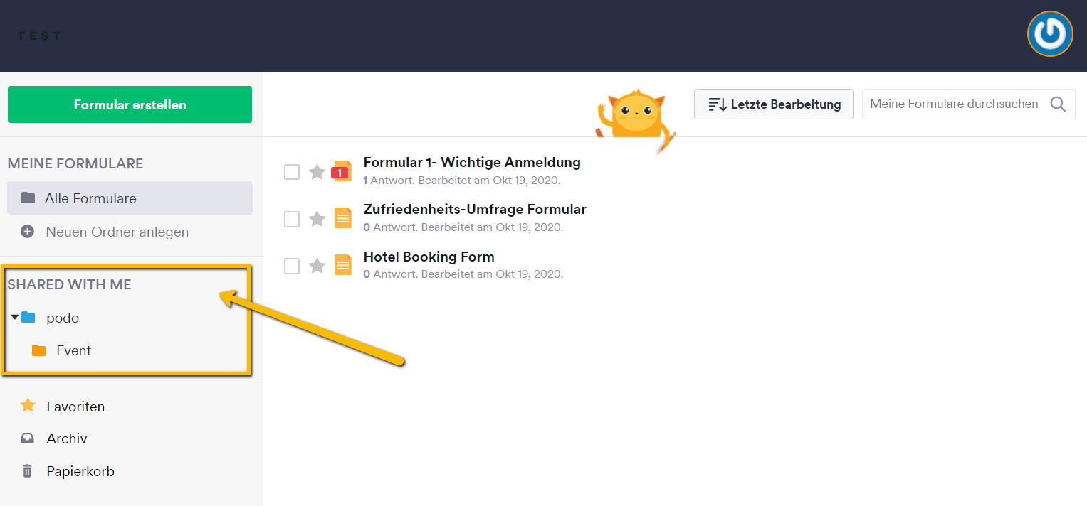 Wie Sie Formulare mit anderen Nutzern auf Enterprise-Servern teilen können Image-6