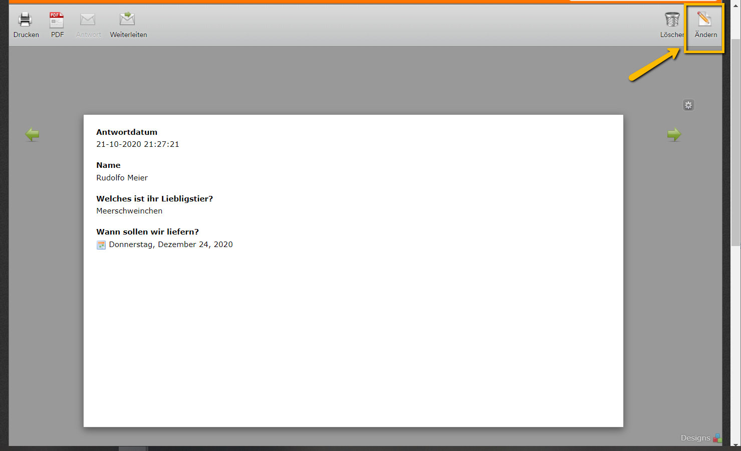 Wie Sie Antworten Ihrer Formulare bearbeiten Image-3
