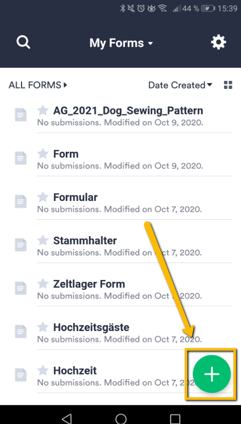 Wie Sie Ihr erstes Formular mit Jotform Mobile Forms erstellen Image-1