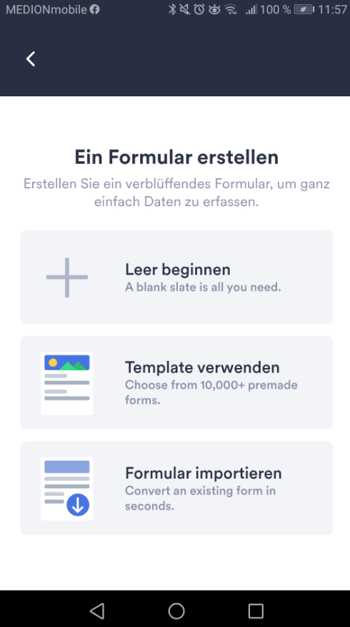 Wie Sie Ihr erstes Formular mit Jotform Mobile Forms erstellen Image-2