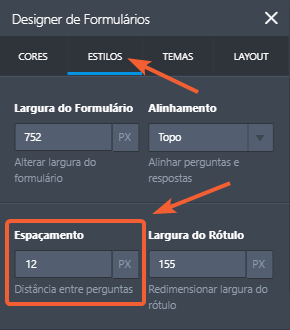 Como Reduzir o Espaçamento Vertical Entre Campos Image-4