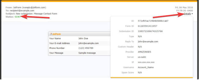Как да прегледате цялата си история за имейли на форми Image-4
