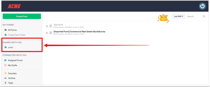 Как да споделяте форми с други потребители на Ентерпрайз сървър Image-5