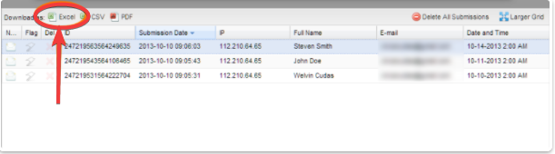 Как да експортирам формови данни в Ексел Image-4