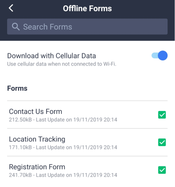 Как мога да използвам Jotform Мобилни Форми без достъп до интернет? Image-4