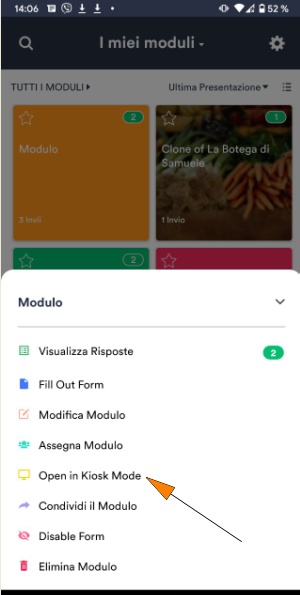 Come Utilizzare la Modalità Kiosk su Jotform Mobile Forms Image-2
