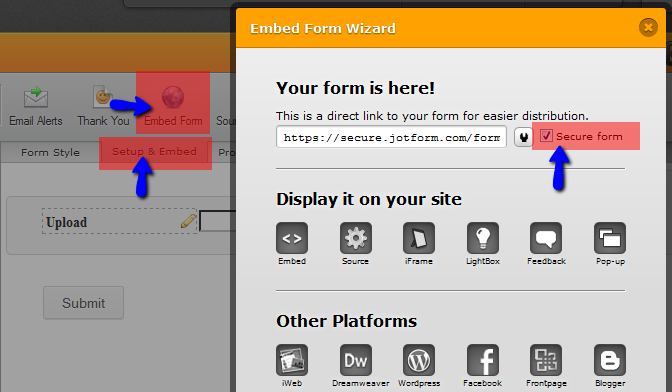 Firefox and IE (maybe more) is blocking the form Image 1 Screenshot 20