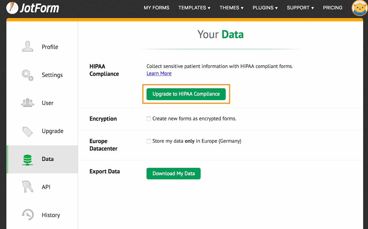 როგორ გავააქტიურო HIPAA სტანდარტებთან შესაბამისობა? Image-9
