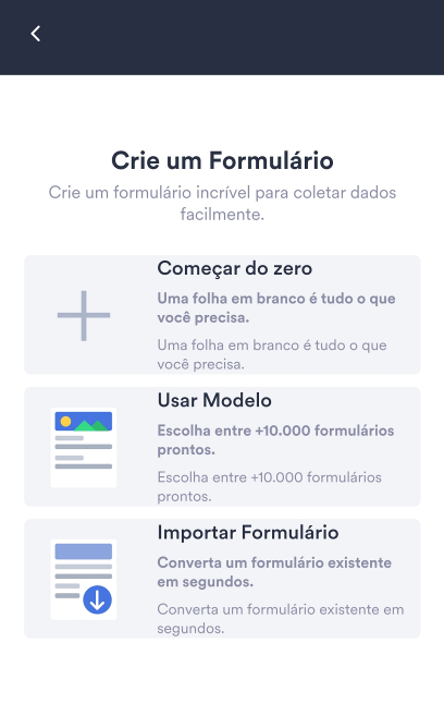 Como Criar seu Primeiro Formulário com o Aplicativo Jotform para Celulares Image-2