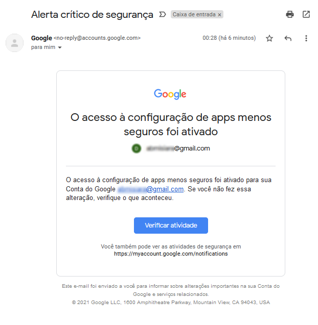 Como Usar o seu Gmail como Remetente para os Alertas de E-mail Image-2