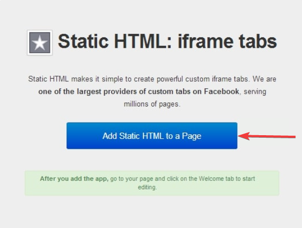 Добавяне на форма към Facebook (Персонализирано iFrame приложение) Image-1