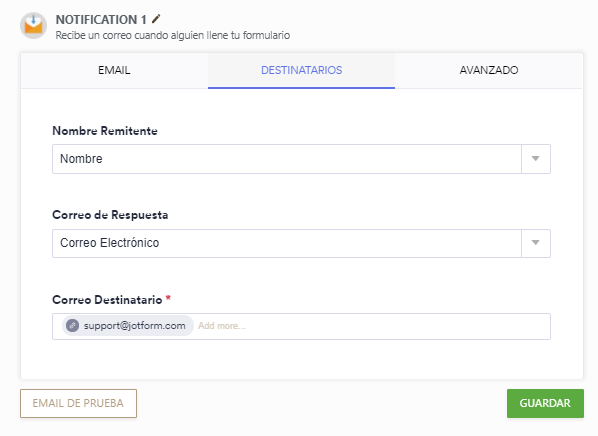 Explicación de la configuración de notificación por correo electrónico y respuesta automática Image-5