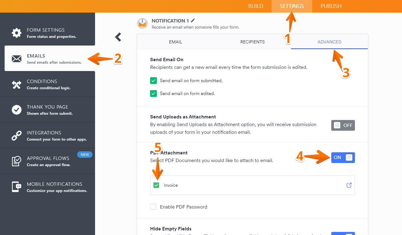 How to collect remaining balance after deposit.