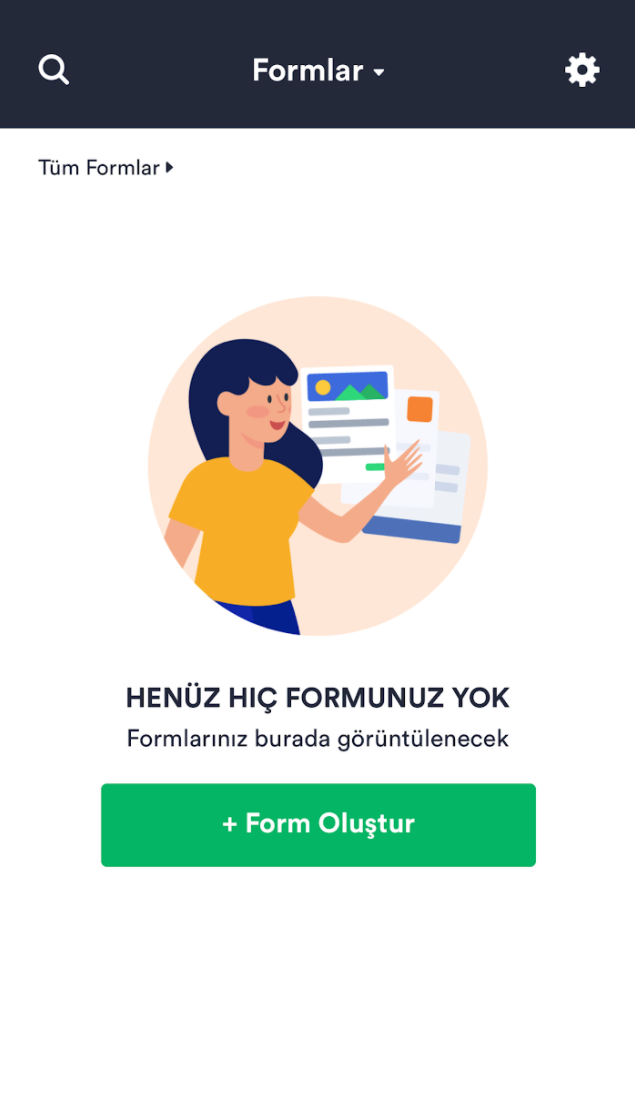 Jotform Mobil Formlar'ı Kullanarak İlk Formunuzu Oluşturma Image-1